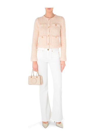 Tory Burch Mını Fleming Kadın Çapraz Çanta Tr152334 New Cream