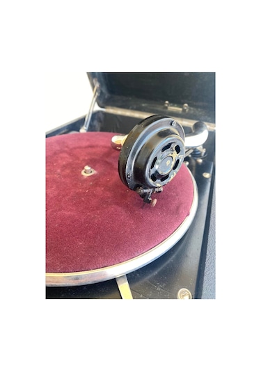 Parlophone Antika Çanta Gramofon 078