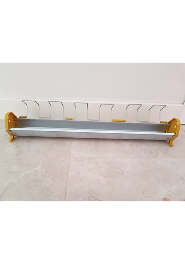 Güvercin Civciv Metal Galvaniz Yemlik 75 Cm 2  Adet