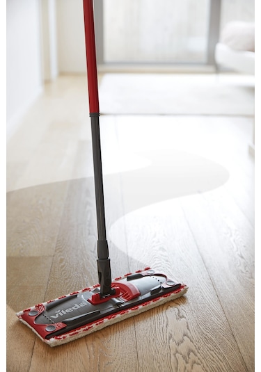 Vileda Ultramax Dikdörtgen Mikrofiber Yedek Paspas Beyaz - Kırmızı