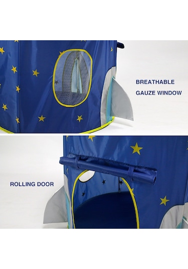 Tomshoo-çocuklar Erkek Çocuklar İçin Çadır Oyun Çadırı Ev Çocuk Yd26209 Mavi