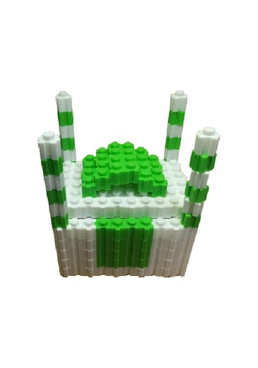 Tik Tak Yapı Blokları Eğtici Oyuncaklar - 500 Parça 6 Renk Blok Seti