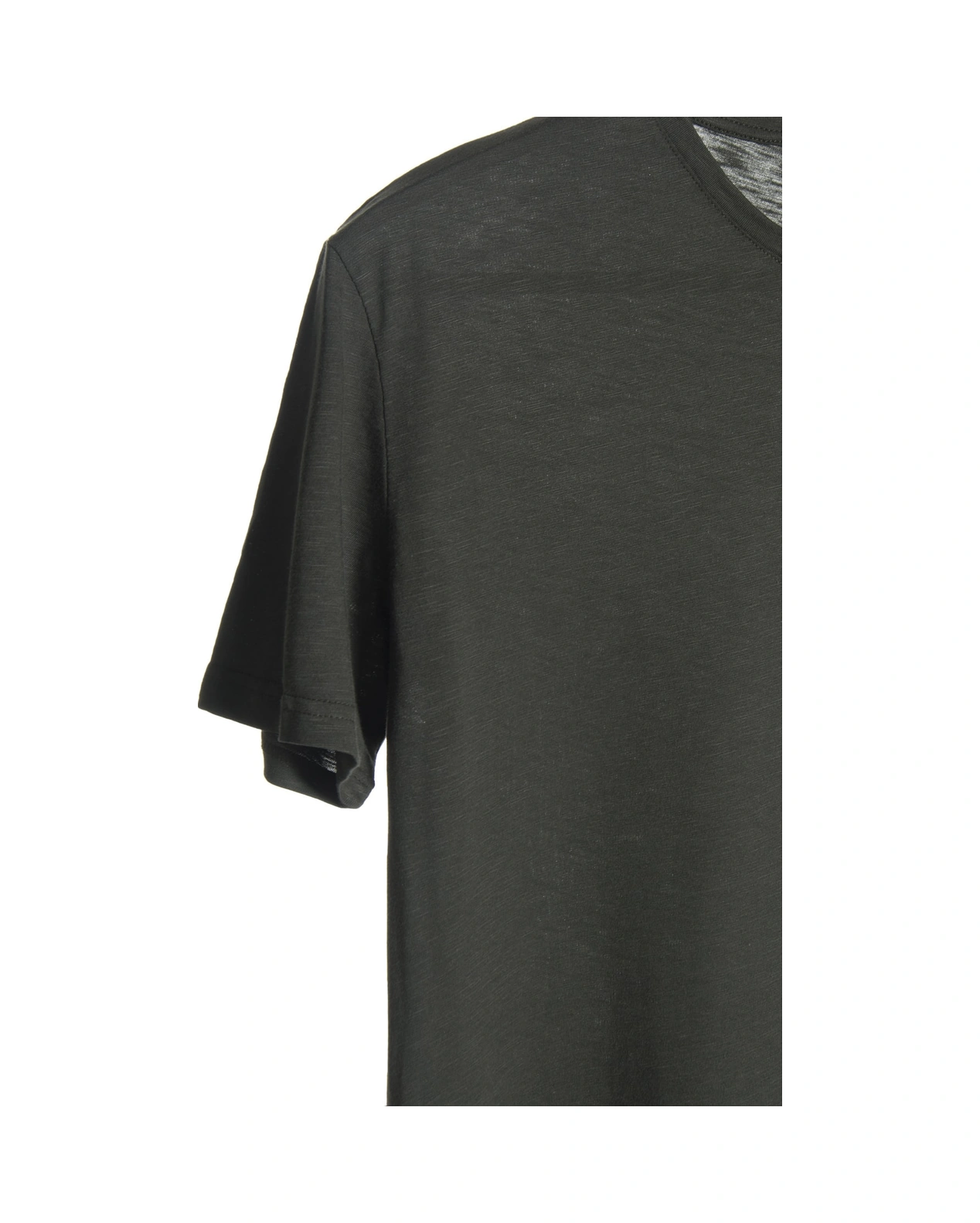 Veaven Unisex Koyu Yeşil Bisiklet Yaka Basic Oversize T-shirt Koyu Yeşil