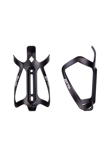 Monyee Alüminyum Bisiklet Su Flasörü - Montajlı Bırakma, Dağ Bisikleti İçin Dayanıklı Su Flasörü Tutucu - Siyah