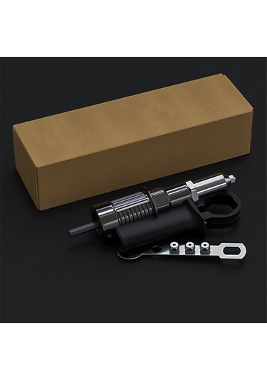 Elektrikli Perçinleme Makinesi Adaptörü Perçin Başlı Matkap Ve Sap Anahtarı