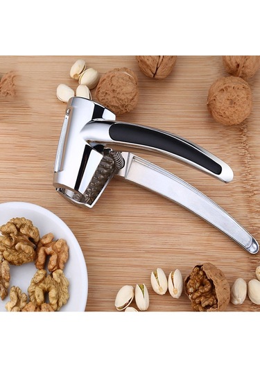 Çinko Alaşımlı Pense Ceviz Klipsi Yaratıcı Mutfak Aleti - Gümüş Huni Çok Renkli