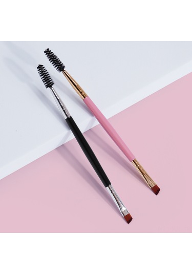 Gajeena Maange Çift Uçlu Kaş Ve Kirpik Fırçası - Pratik Makyaj Aracı 2'li Set