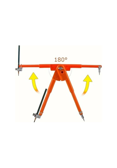 Honeybeeshop Profesyonel 40x150mm Ayarlanabilir Ahşap İşçiliği Kalem Pusulası Marangozluk Ve Çizim İçin Metal Çizgi İşaretleyici Ölçer