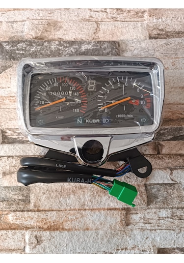 Kuba Cg Kilometre Km Saati Çita 180 R 6 Vites Nikel Tek Telli