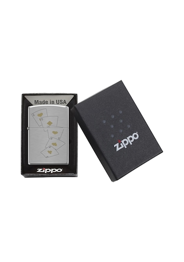 Zippo Shuffling Cards Design Çakmak - 200-115810