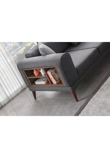 Drog Köşe Koltuk Takımı Antrasit Antrasit