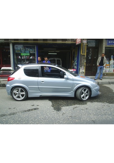 Peugeot 206 Spoiler Fıber Astarlı