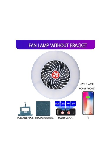 Fanlı Kamp Feneri Kamp Feneri L4to4f Beyaz