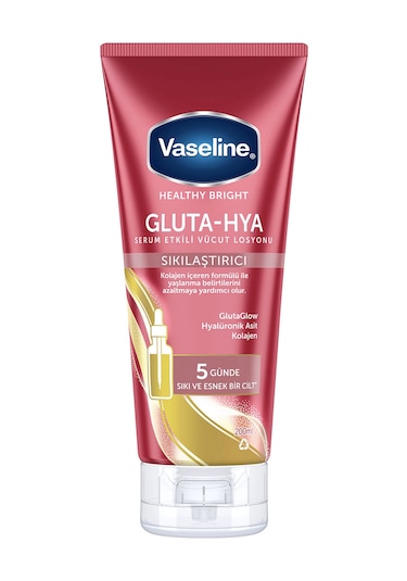 Vaseline Gluta-hya Serum Etkili Vücut Losyonu Sıkılaştırıcı 200 Ml
