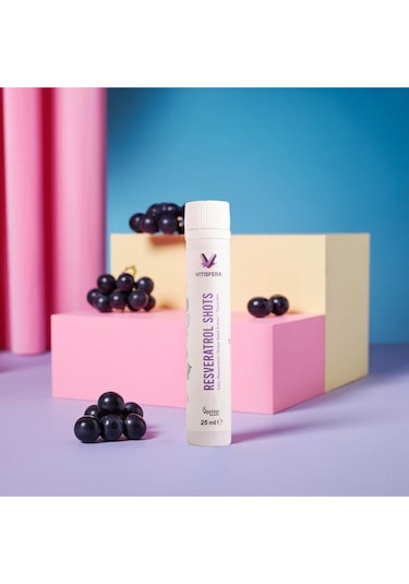 Vitisfera Resveratrol Shot Orman Meyveleri Aromalı 20 x 25 ML