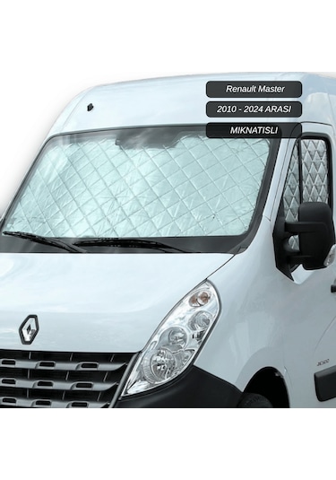 Motokaravan Ön Ve Yan Camlar İçin Isı Yalıtım Güneşlik Renault Master