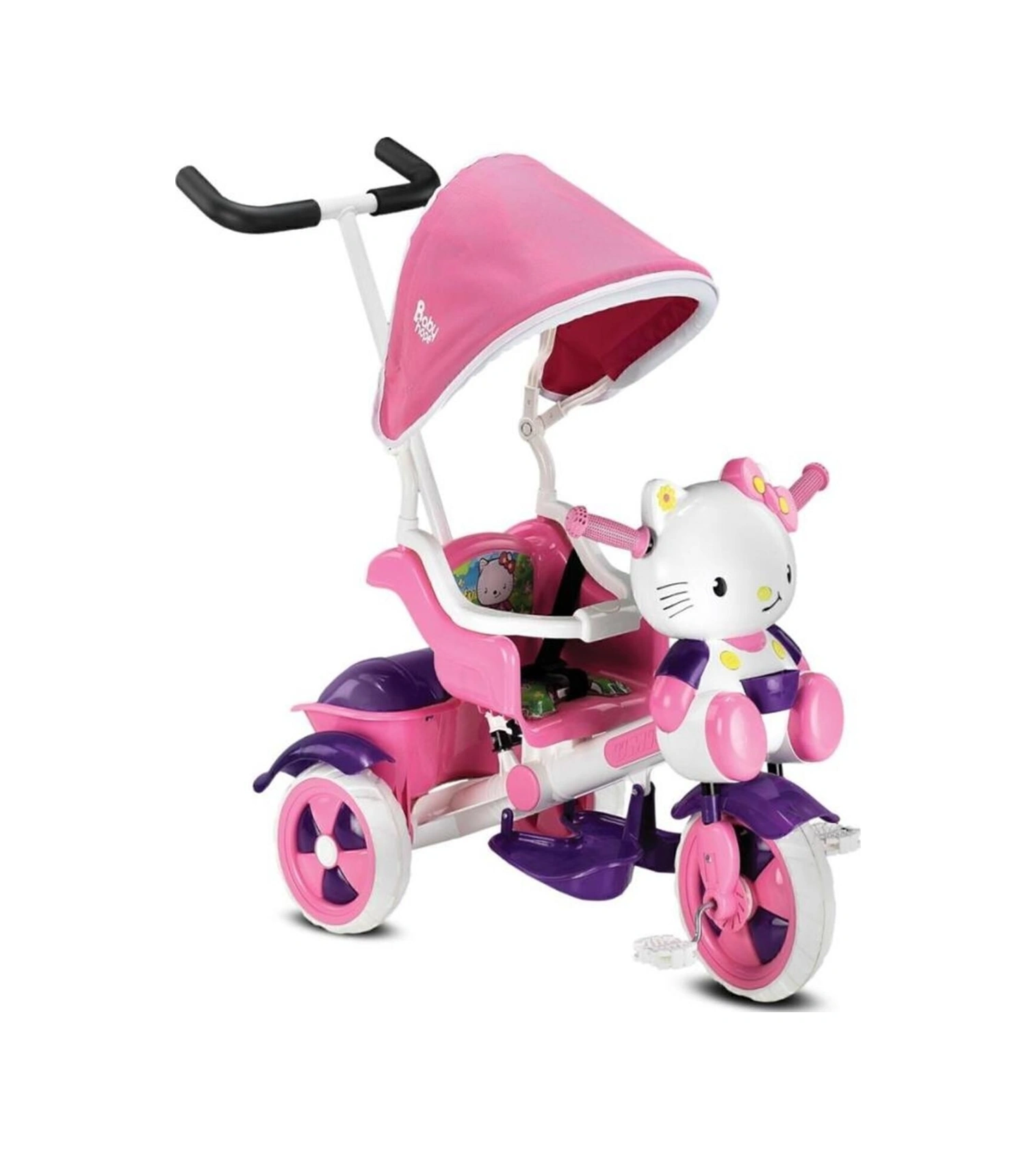 Toys 135 Kety Itmeli Ebeveyn Kontrollü Bebek Bisikleti 3 Üçteker İtmeli Bebek & Çocuk Bisiklet