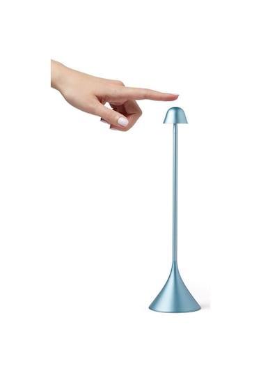 Lexon Steli Bell Led Masa Lambası Açık Mavi