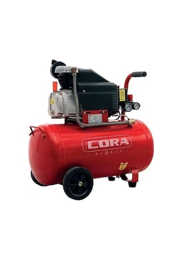 Cora ZB2550 2.5HP 8 Bar Yağlı Hava Kompresörü 50 L