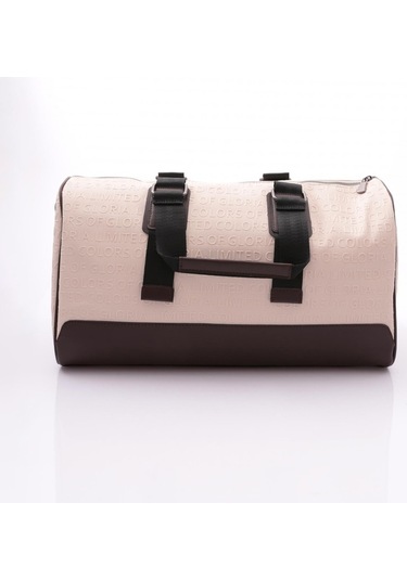 Dgn Arm209 Kadin Üstü Oval Seyahat Çantasi ARM209-2491-R2440 Bej