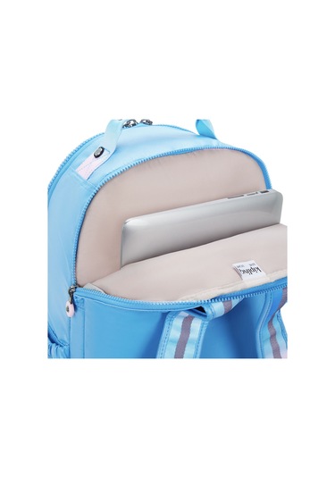 Kipling Seoul Lap Okul Çantası Sea Blue Met Kı713552d Sea Blue Met