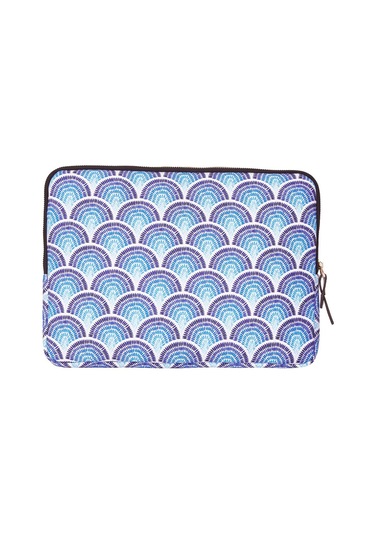 Calm Waves 13-14 İnç Laptop / Macbook Uyumlu Kılıf Mavi