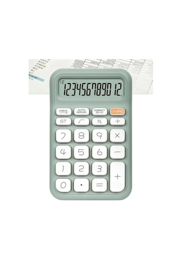 Powermaster Pm-25410 Yeşil 12 Haneli Hesap Makinesi