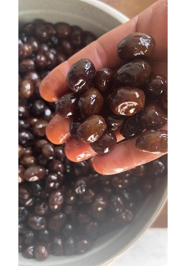 Dalgıçoğlu Siyah Zeytin Az Tuzlu Diri Orta Etli Mega 10 KG