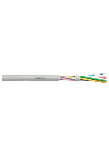 Recber Lıycy-4x0.22 ,kesit 0.22mm² 4-damar/çok Telli Blendajlı Pvc Kumanda Kablo