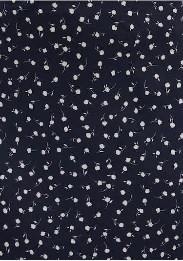 Mavi - Baskılı Lacivert Midi Etek 1310583-91006 Lacivert