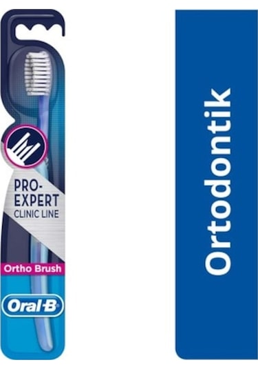 Oral-B Pro-Expert Clinic Line Ortho Brush Diş Fırçası Soft 3 Adet