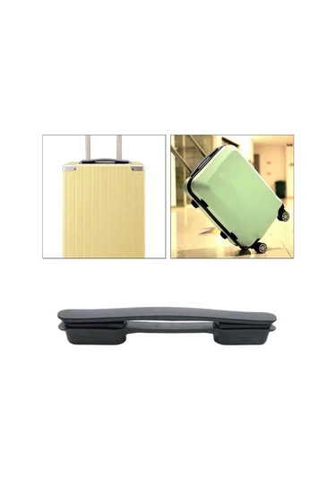 Suntek Seyahat Bavul Kolu Çekme Taşıma Kayışı Evrensel Tm-101 Siyah