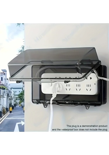 Fastbuy 6 Cikisli Beyaz Su Gecirmez Abs Recine Kasa Time Uzatma Kablosu Transformator