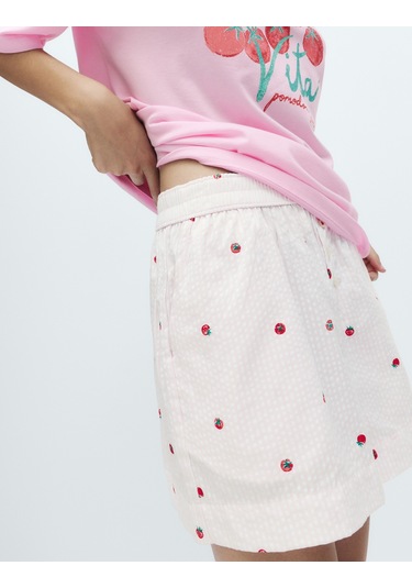 Marks & Spencer Desenli Pijama Altı Pembe Mix