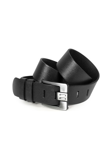 Deepsea Siyah Erkek Spor Deri Erkek Kemer 1801312 Siyah