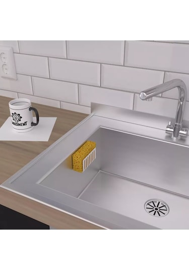 Embodıment Mutfak İçin Lavabo Sabunu Tutucu 174398395 Beyaz