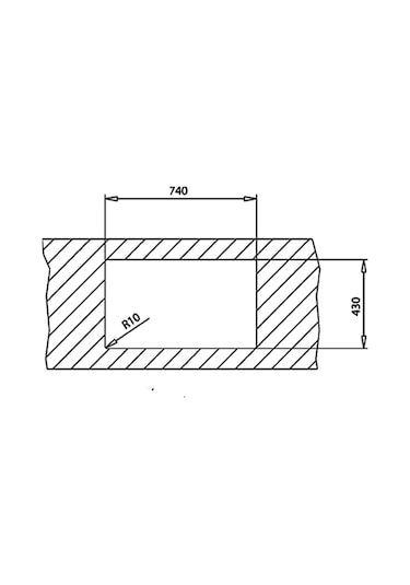Teka Fle x linea Rs15 71.40 Pureclean Pureclean Paslanmaz Çelik Eviye - 115000054