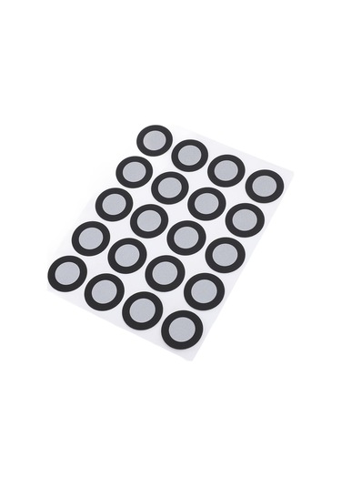 Gajeena 200 Adet 3d Tarama İşaret Noktası - 12mm İç Çap, 19mm Dış Çap, Yüksek Yansıma, Tam Doğruluk İle Hareket Takibi Ve Tarama Uygulamaları