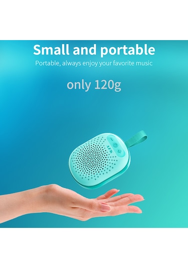 Vkemall Afk Bt513 Yeşil Bluetooth Hoparlör - Bluetooth 5.1, Tf Kart Desteği, 10m Kapsama, 4 Saat Çalışma Süresi