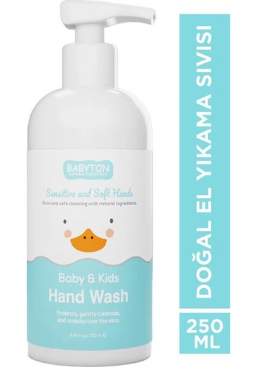 Babyton Bebek ve Çocuklar İçin Doğal El Yıkama Sıvısı