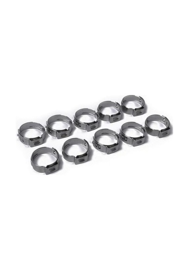 Novahub 10 Adet Tek Kulak Paslanmaz Çelik Hidrolik Hortum Yakıt Hava Borusu Kelepçeleri O-klipler 8.8-10.5mm 8.8 x 10.5 MM