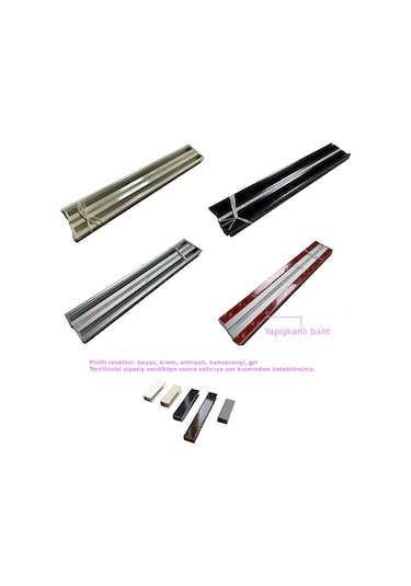 Pliper Yapışkanlı - Cam Balkon Plise Perde Seri 1