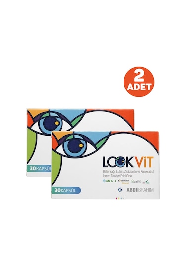 Lookvit 30 Kapsül 2 Adet