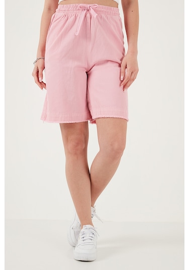 Lela Bayan Şort 668yp5326 Şeker Pembe Şeker Pembe