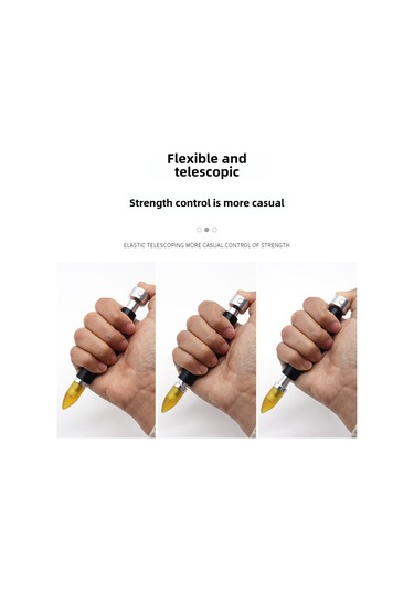 Samdoo Araç Gövde Çukur Tamiri Kalemi - Nakışsız Tamir, Boya Olmadan Şekillendirme, Esnek Vuruş Kalemi, Kuru Tamir Aracı