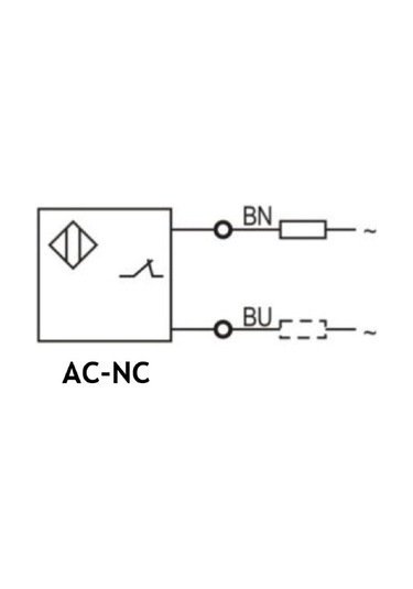 Lanbao Lr12tcn04atc ,m12/4mm Ac-nc 2-kablo Endüktif Sensör
