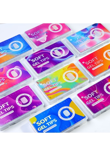 Reedark 420 Adet Mat Yumuşak Takma Tırnak Uçları - 15 Boyut, Tam Kaplama, Kolay Uygulama