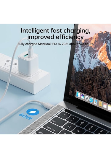 Joyroom S-cc060a9 1m Premium Serisi Tip-c Tip-c Veri Kablosu Pd 60w Hızlı Şarj Kablosu-