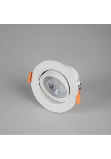 Ct-5204 Akik 7 Watt Led Spot Beyaz Kasa Beyaz Işık