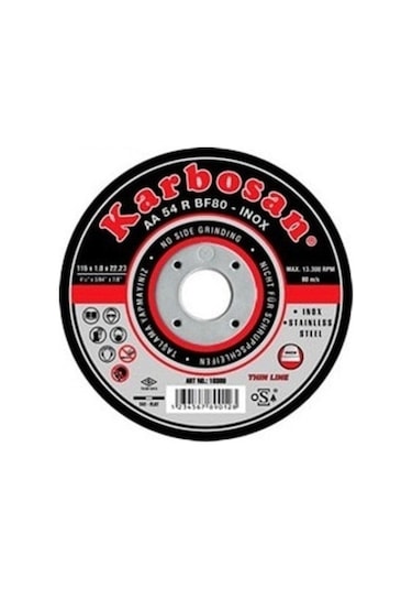 KARBOSAN INOX 115 Mm